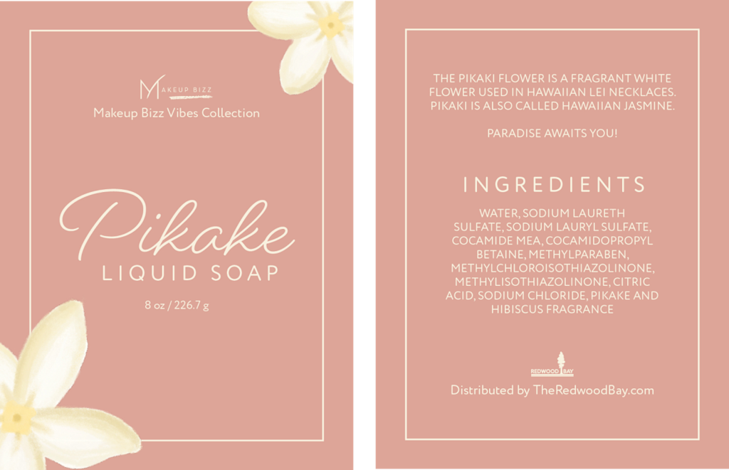 Pikake soap