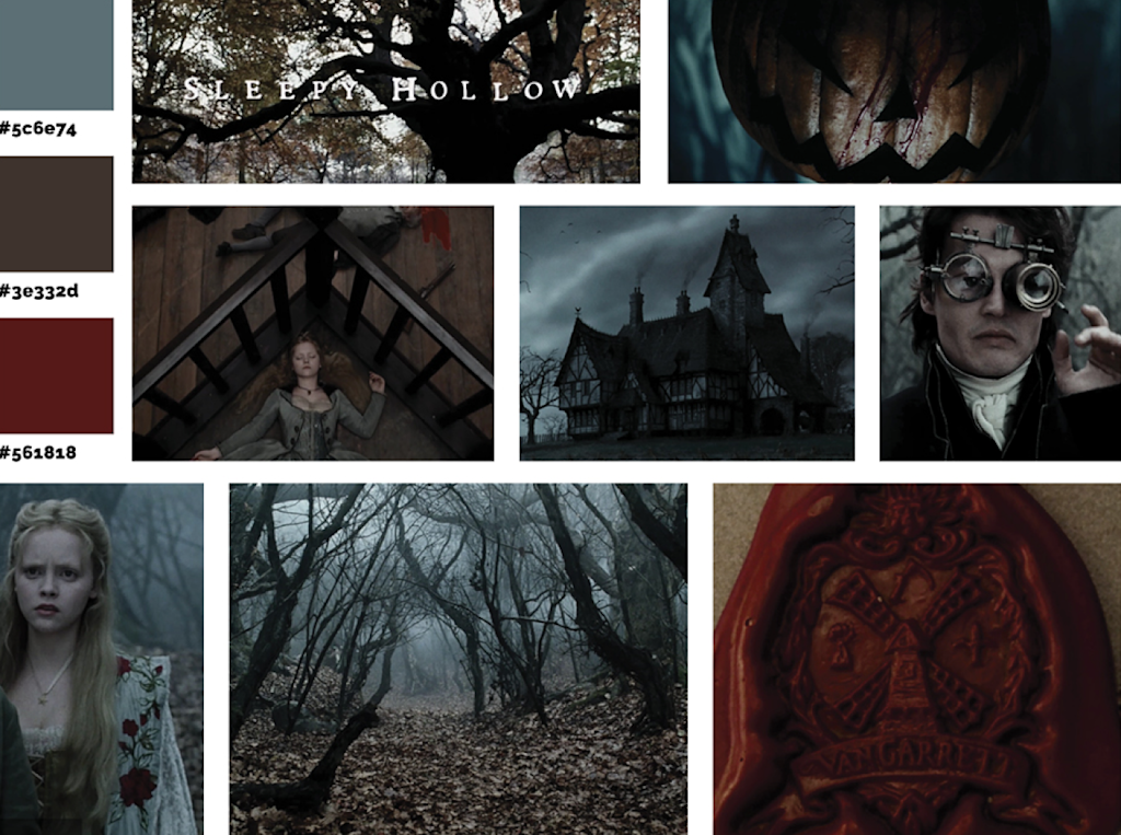 Sleepy Hollow moodboard