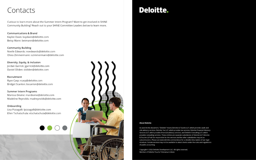 SHINE newsletter spread 5