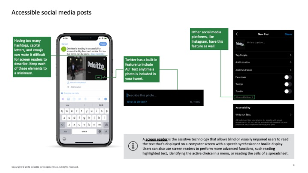 Project Accessibility slide 8