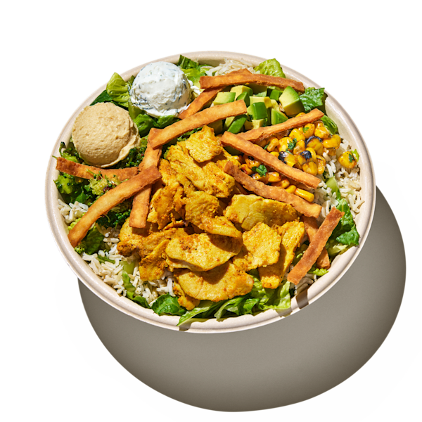clix chicken shawarma bowl