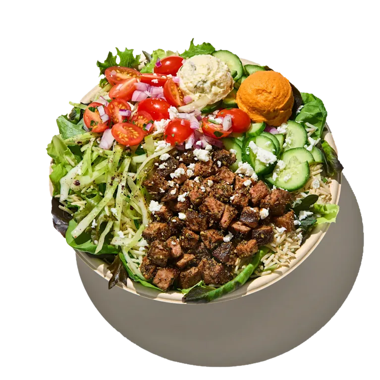 Steak and Harissa bowl