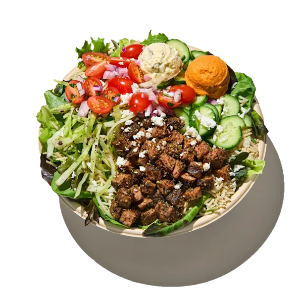 Steak and Harissa bowl