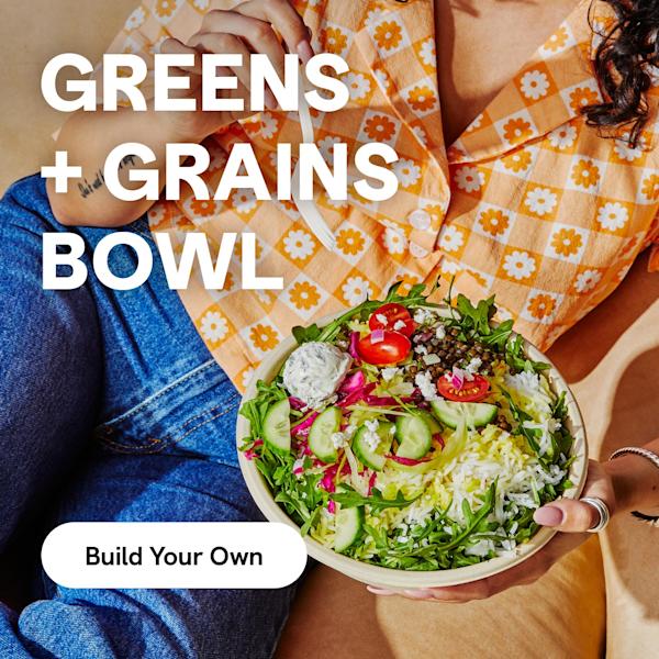 byo greens grains bowl