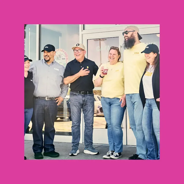 Group of CAVA team members