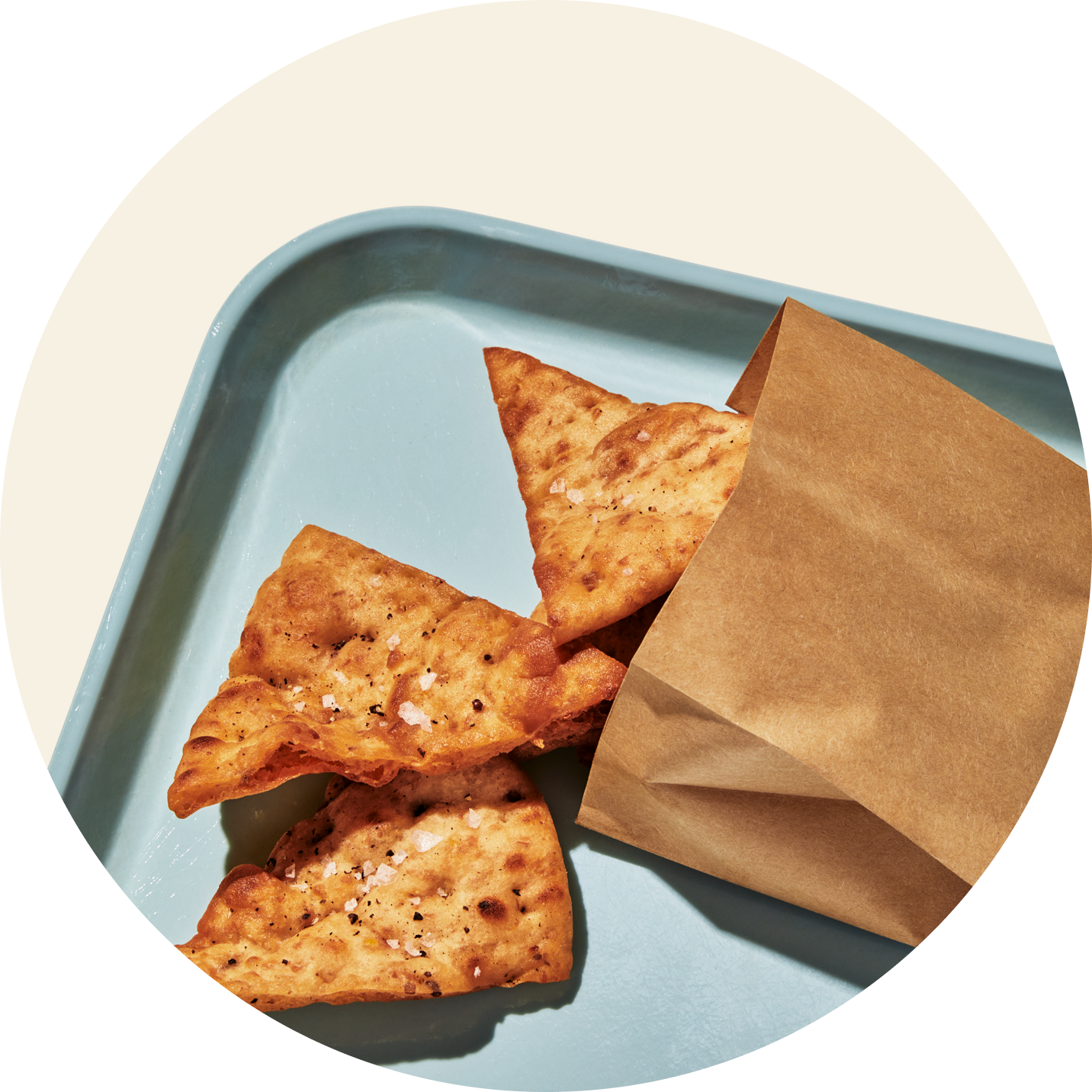 soft pita chips for dipping