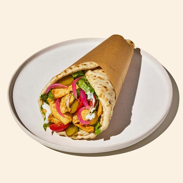 chicken shawarma pita