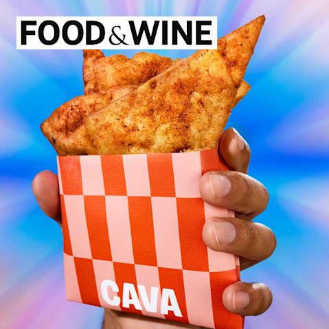 An image of CAVA's Hot Harissa Pita Chips