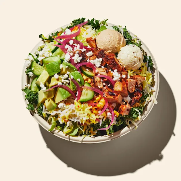 CAVA Harissa Avocado bowl