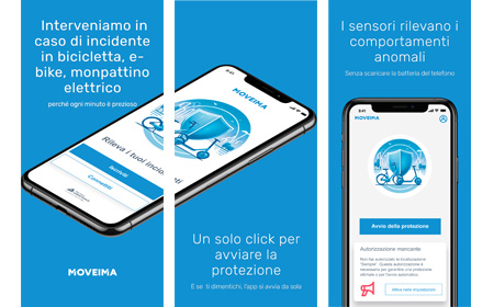 MOVEIMA: la sicurezza in bicicletta e monopattino è a portata di smartphone