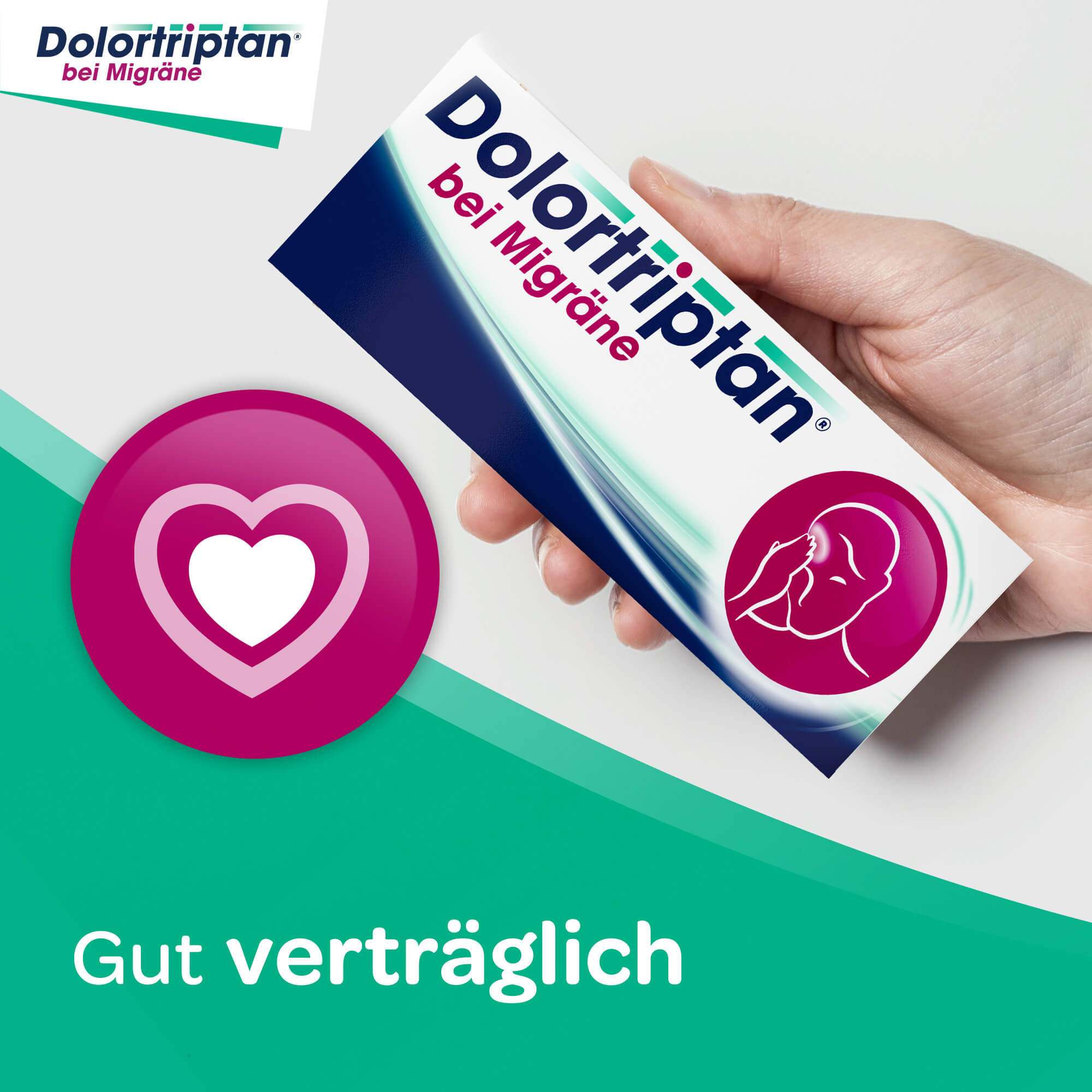 Dolortriptan - Gut verträglich