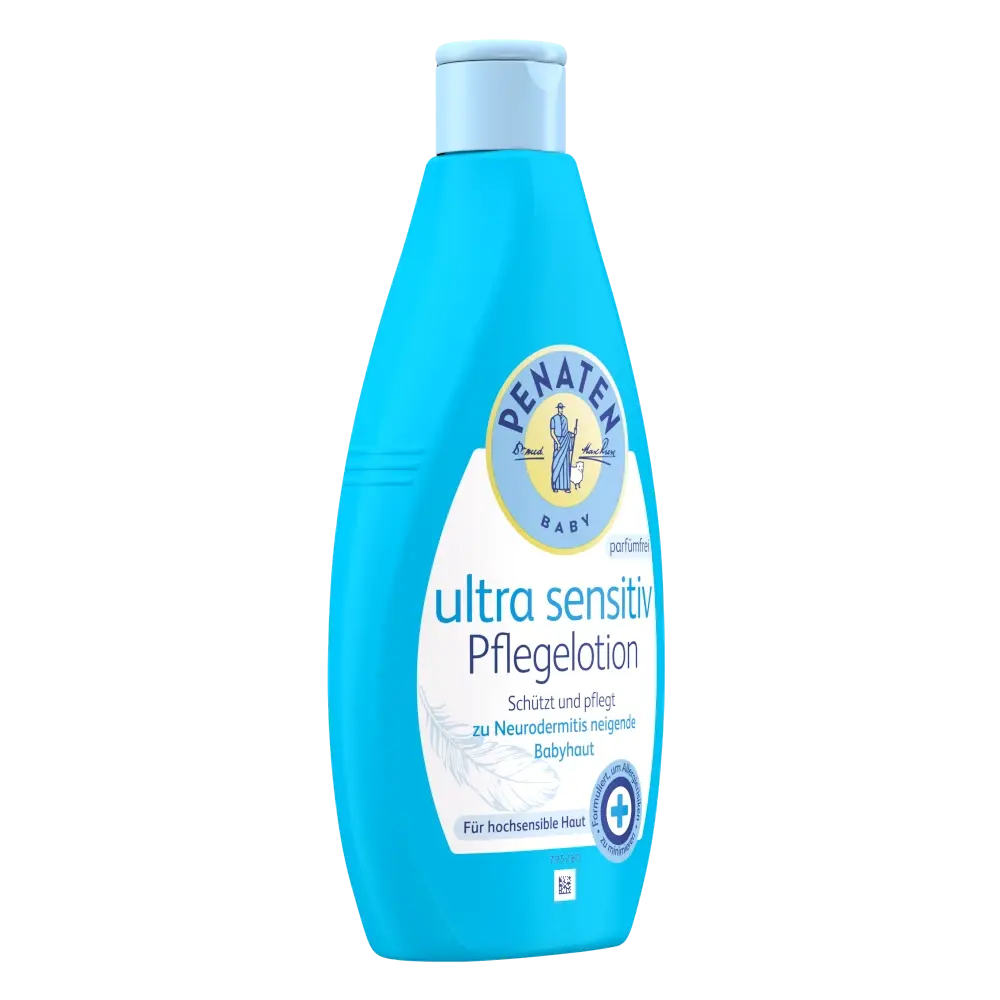 Penaten® Ultra Senstiv Pflegelotion  – Seitenansicht