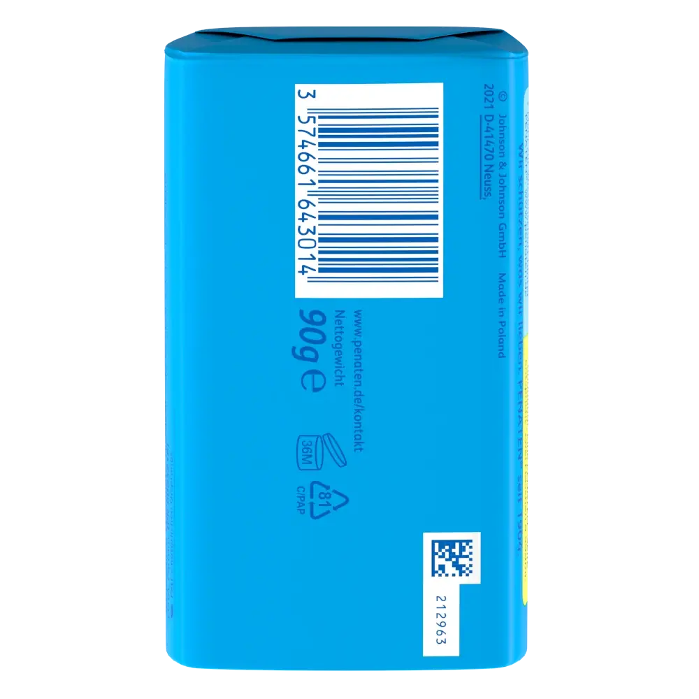 Penaten® Seife  – Rückseite