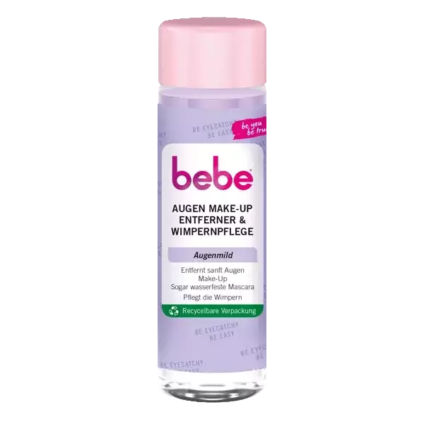 bebe Augen Make-up Entferner und Wimpernpflege – recycelbare Verpackung