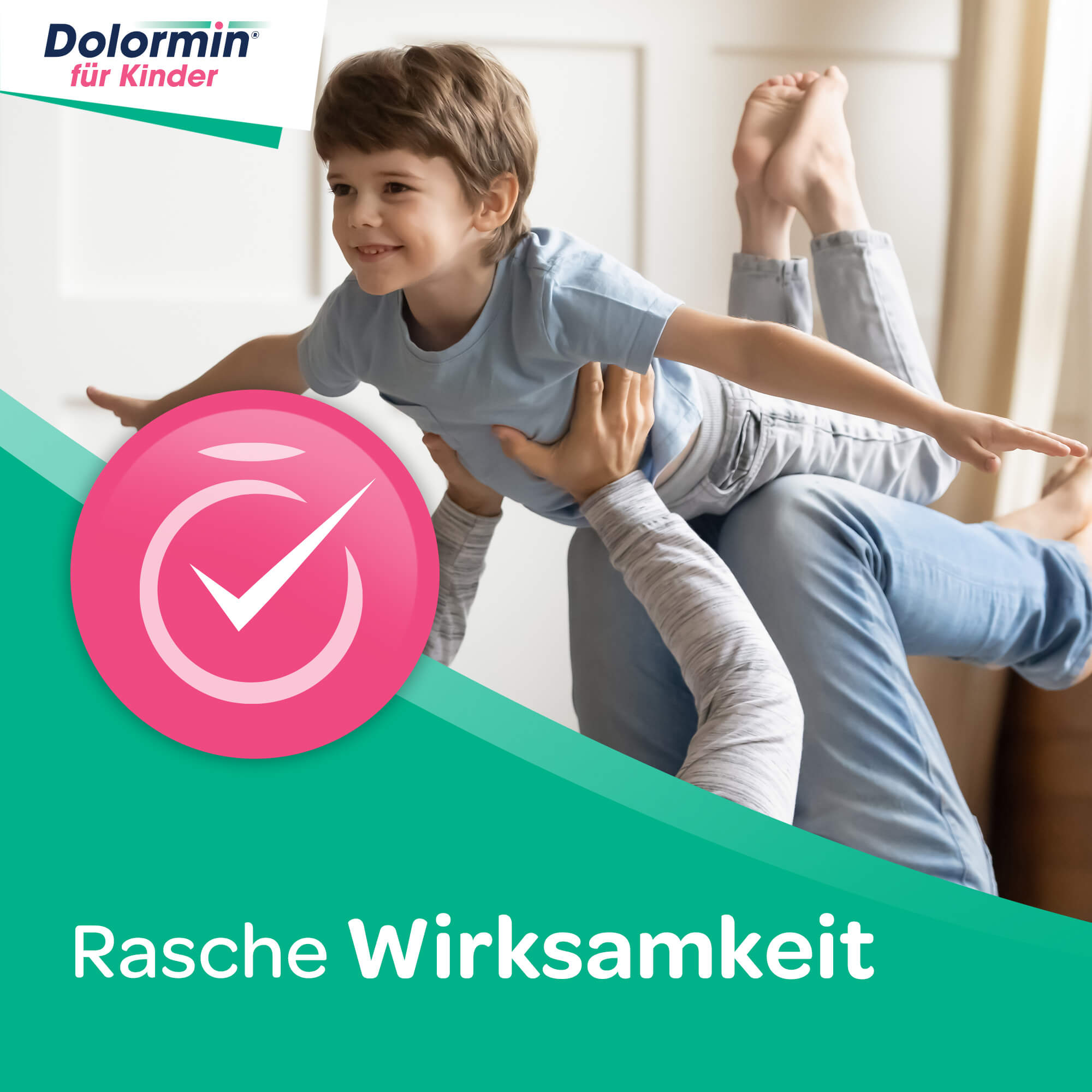 Dolormin für Kinder - Rasche Wirksamkeit