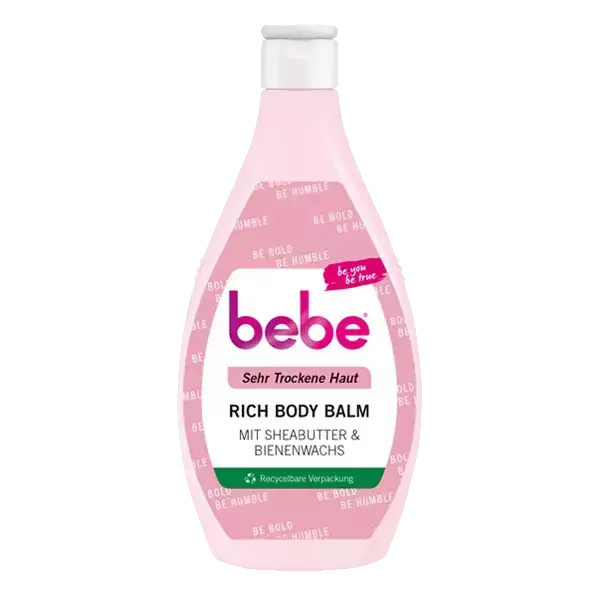 bebe Rich Body Balm – recycelbare Verpackung