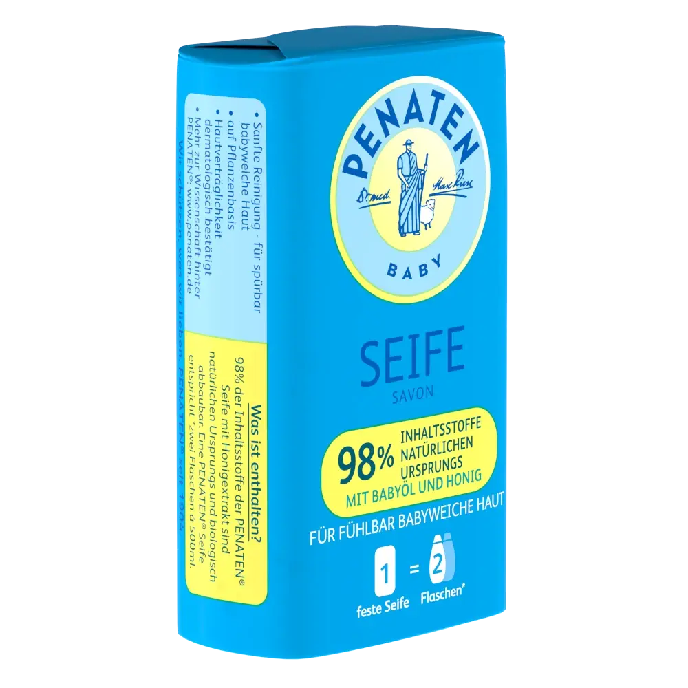 Penaten® Seife  – Seitenansicht