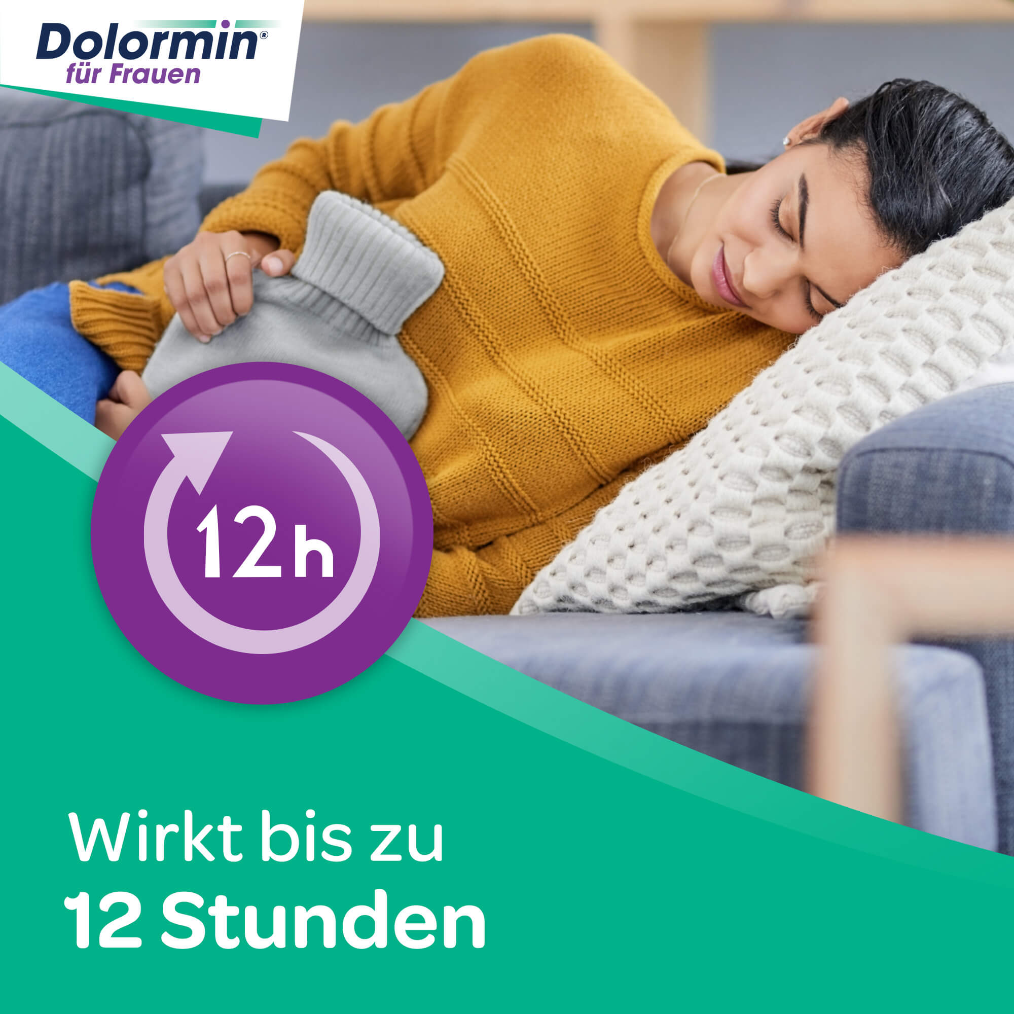 Dolormin für Frauen - Wirkt bis zu 12 Stunden