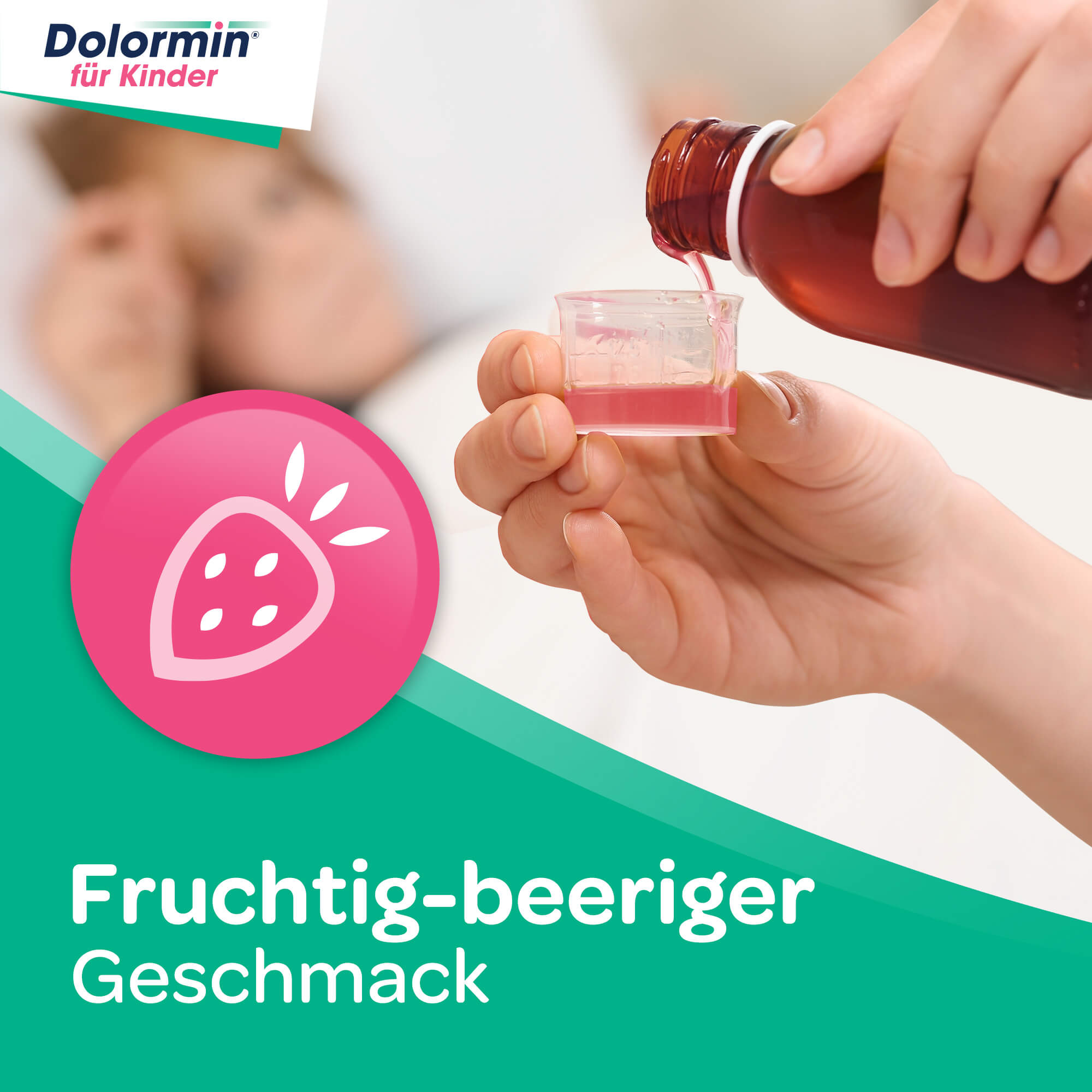 Dolormin für Kinder - Fruchtig-beeriger Geschmack