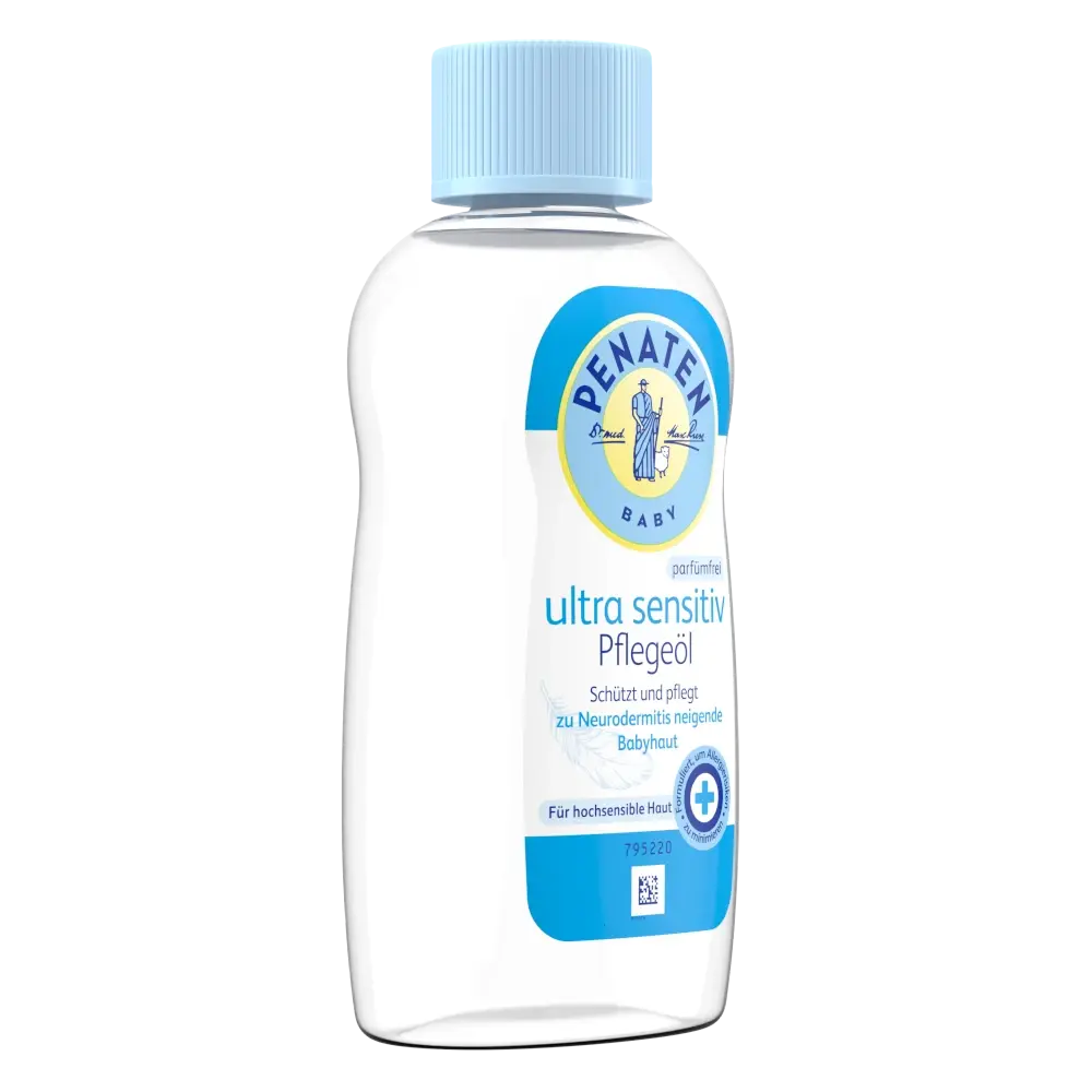 Penaten® Ultra Sensitiv Pflegeöl  – Seitenansicht