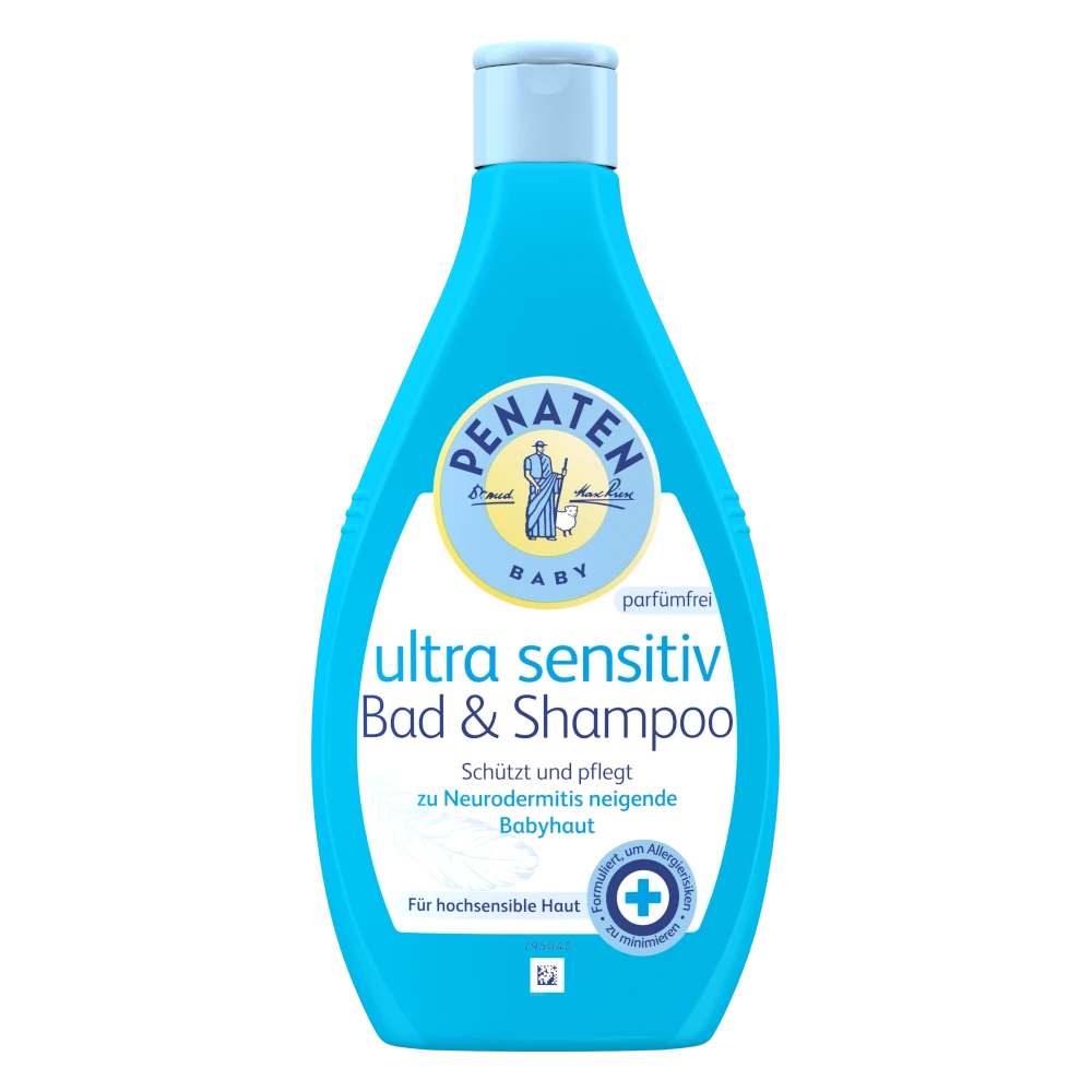 Penaten® Ultra Sensitiv Bad & Shampoo – Frontansicht