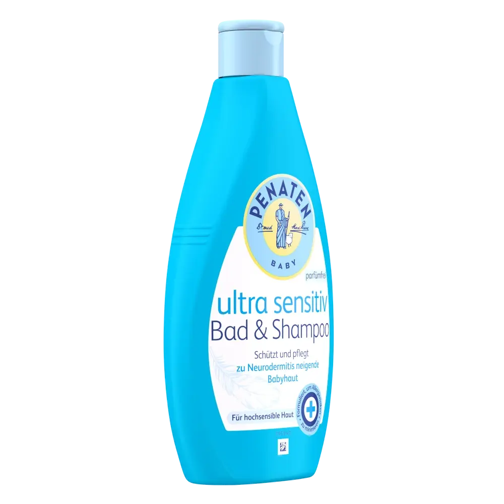 Penaten® Ultra Sensitiv Bad & Shampoo – Seitenansicht