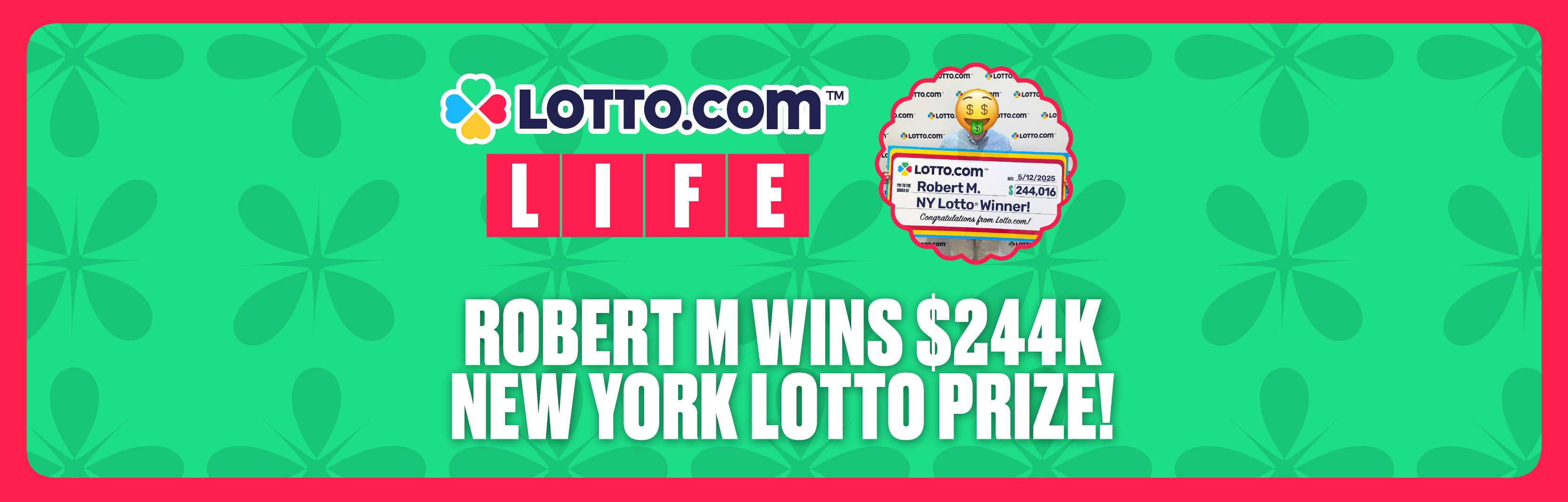 Retired, Relaxed, and $244,000 Richer: Robert M.'s Big Win with New York Lotto