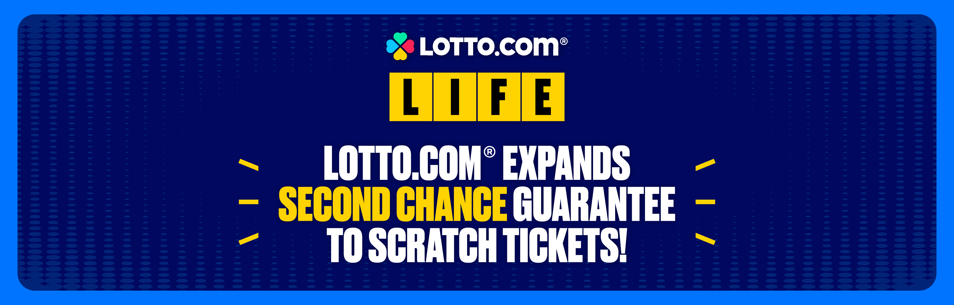 Lotto.com® Expands Second Chance Gurantee to Scratch Tickets