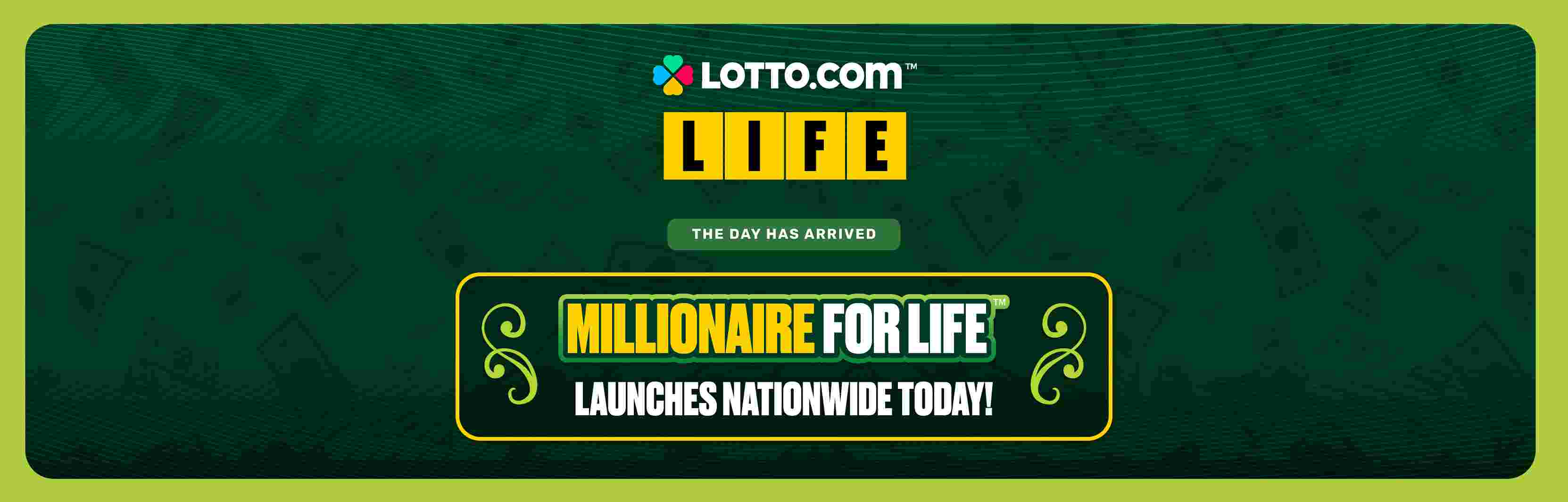 The Day Has Arrived: "Millionaire for Life" Launches Nationwide Today!