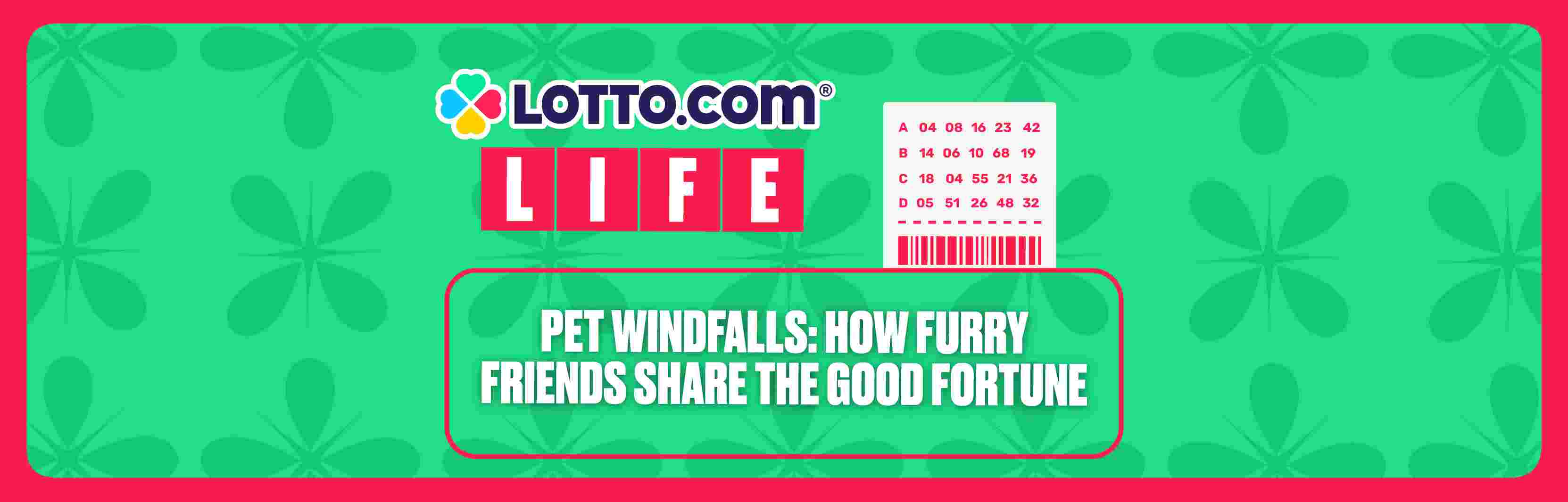 Pet Windfalls: How Furry Friends Share the Good Fortune