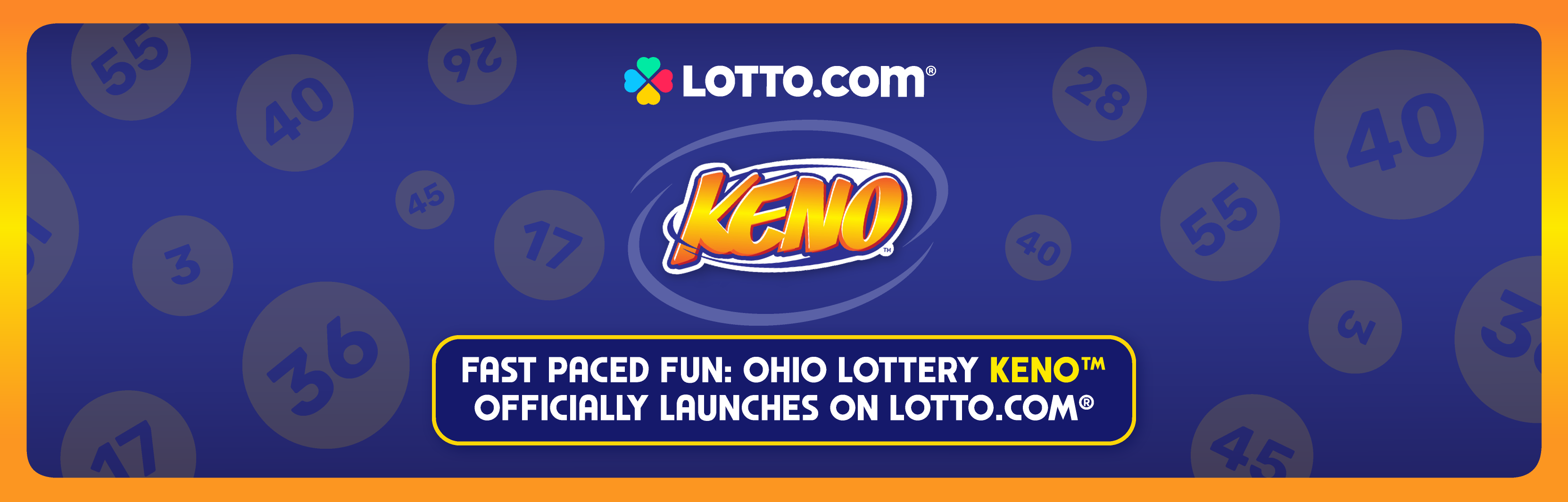 Lotto.com® Welcomes Keno to The Ohio Lottery!