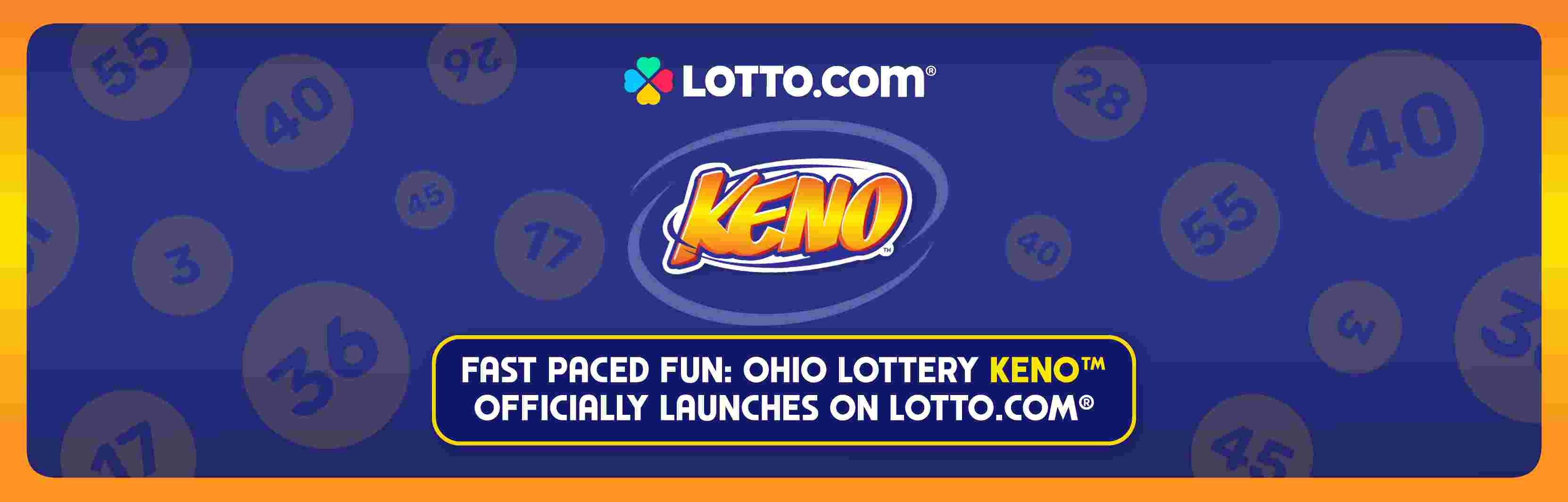 Lotto.com® Welcomes Keno to The Ohio Lottery!