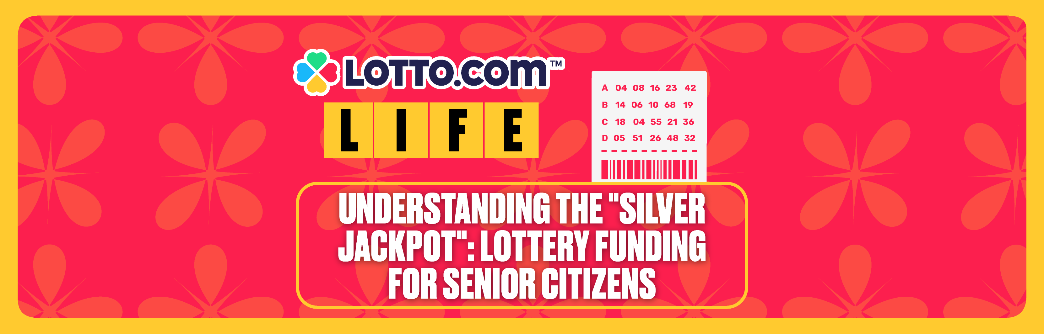 Understanding the "Silver Jackpot": Lottery Funding for Senior Citizens