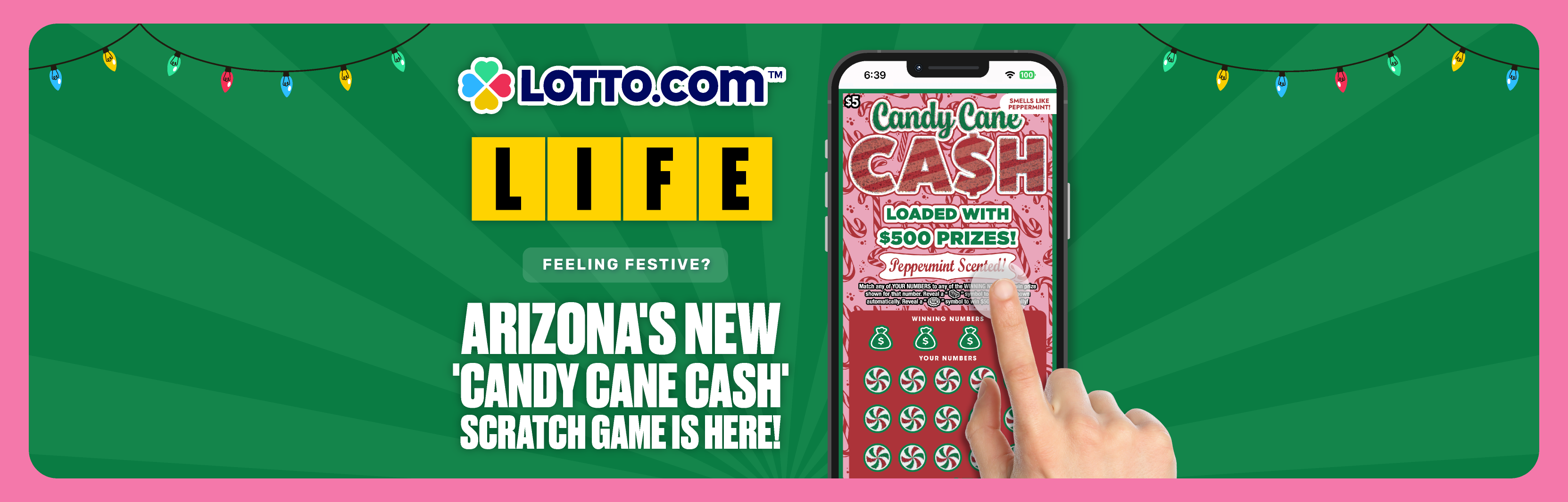 New Scratch Alert! AZ Crossword, CO Holiday Frenzy, and Multiplier Games Launching Now