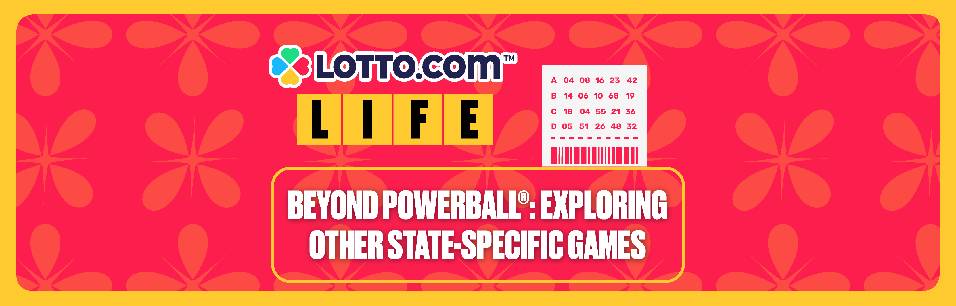Beyond Powerball®: Exploring Other State-Specific Games