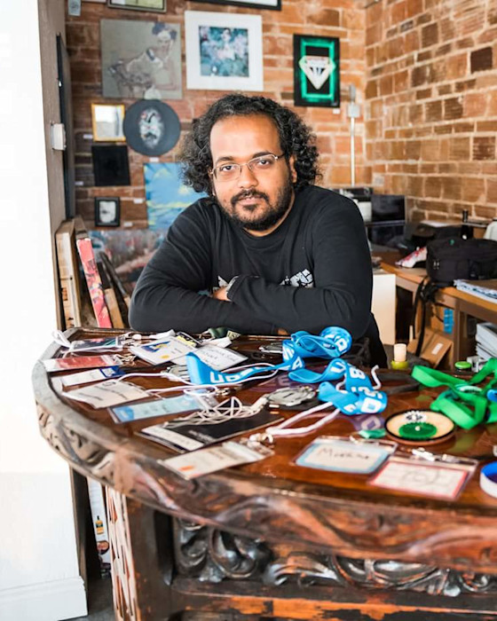 Portrait of Muntaser Syed