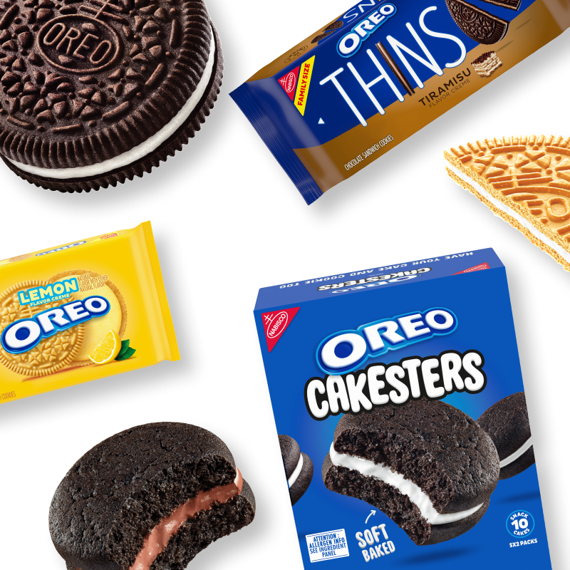 Floating OREO Cookie Retail Packs