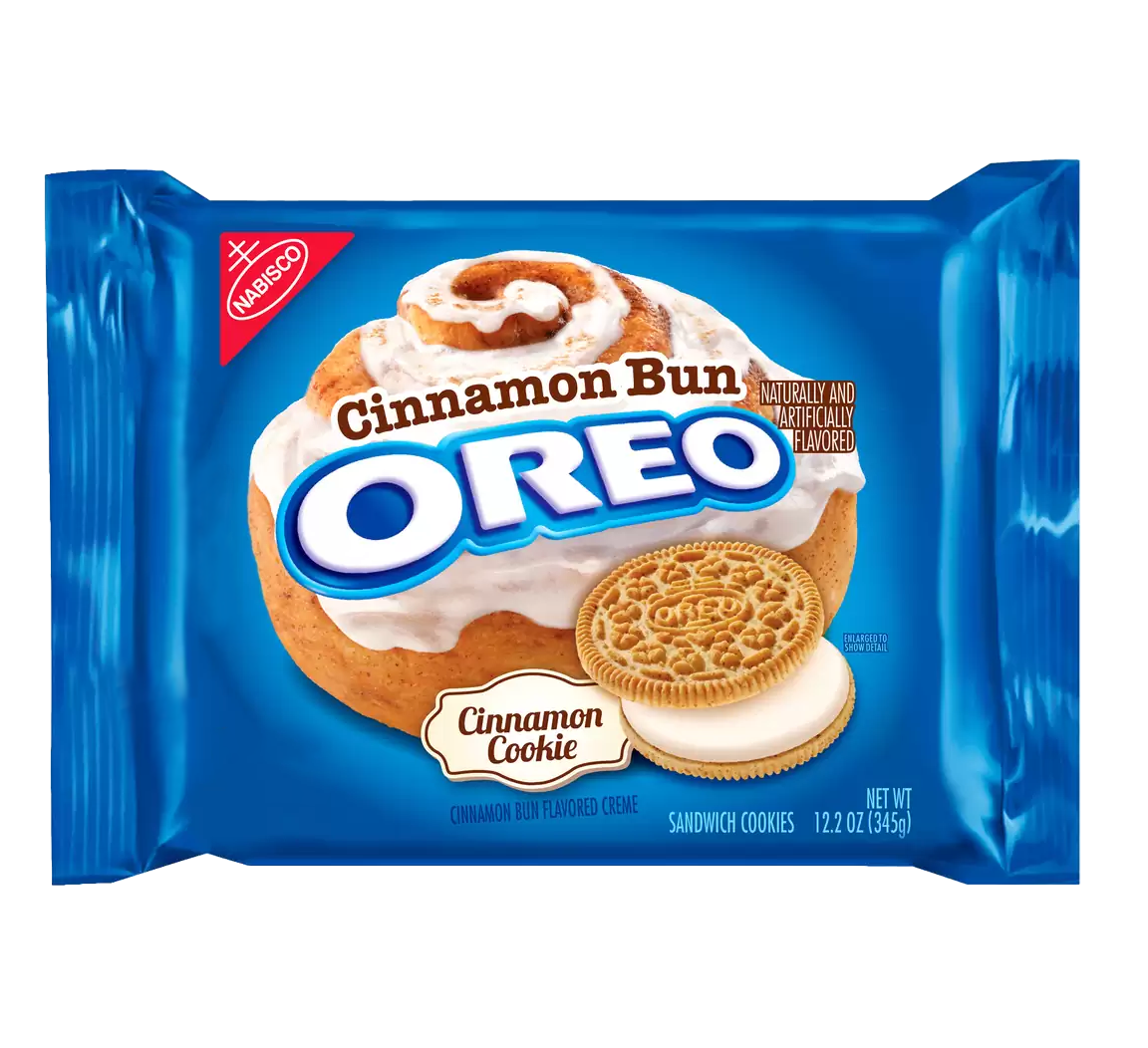 OREO Cinnamon Bun Cookies