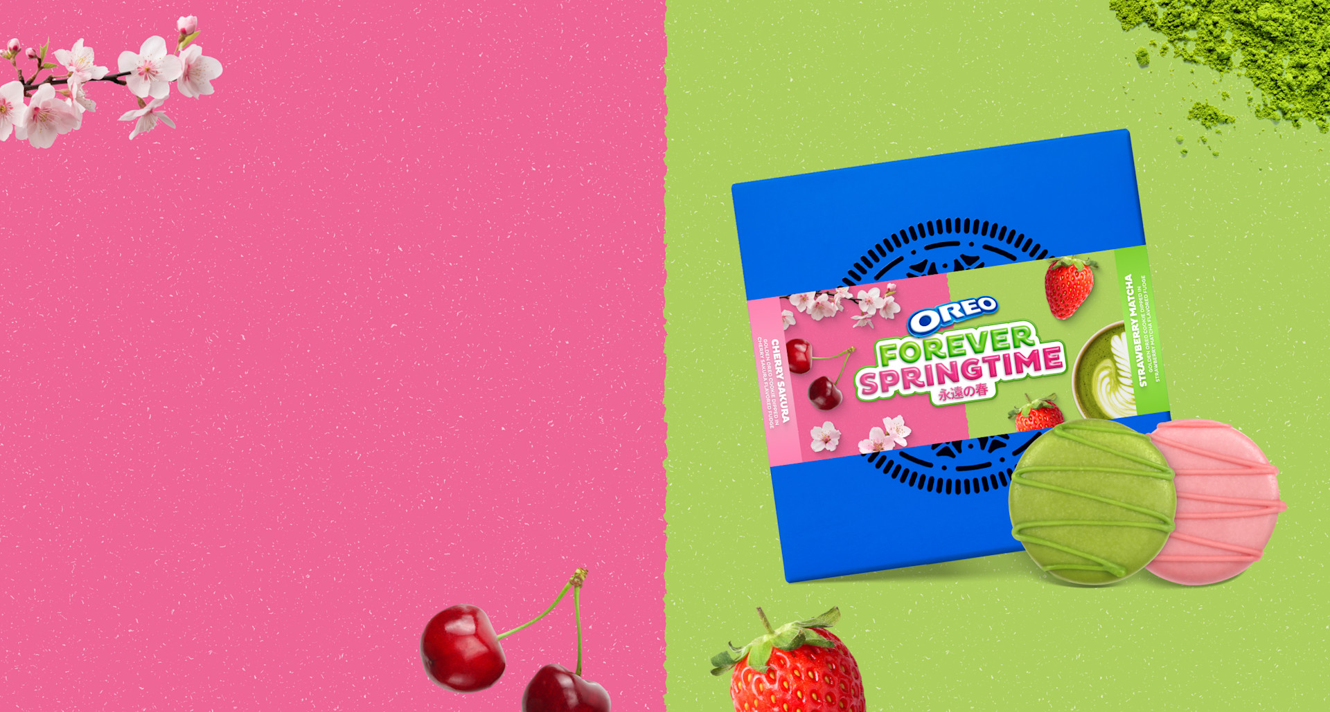 Forever Springtime cookie box