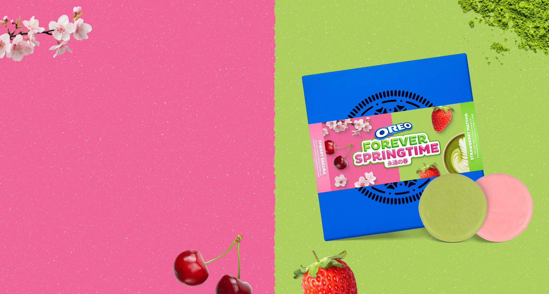 Forever Springtime cookie box