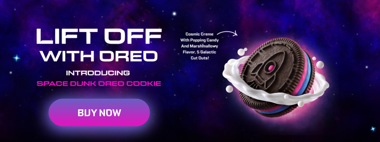 Life off with OREO - Introducing Space Dunk OREO Cookie 