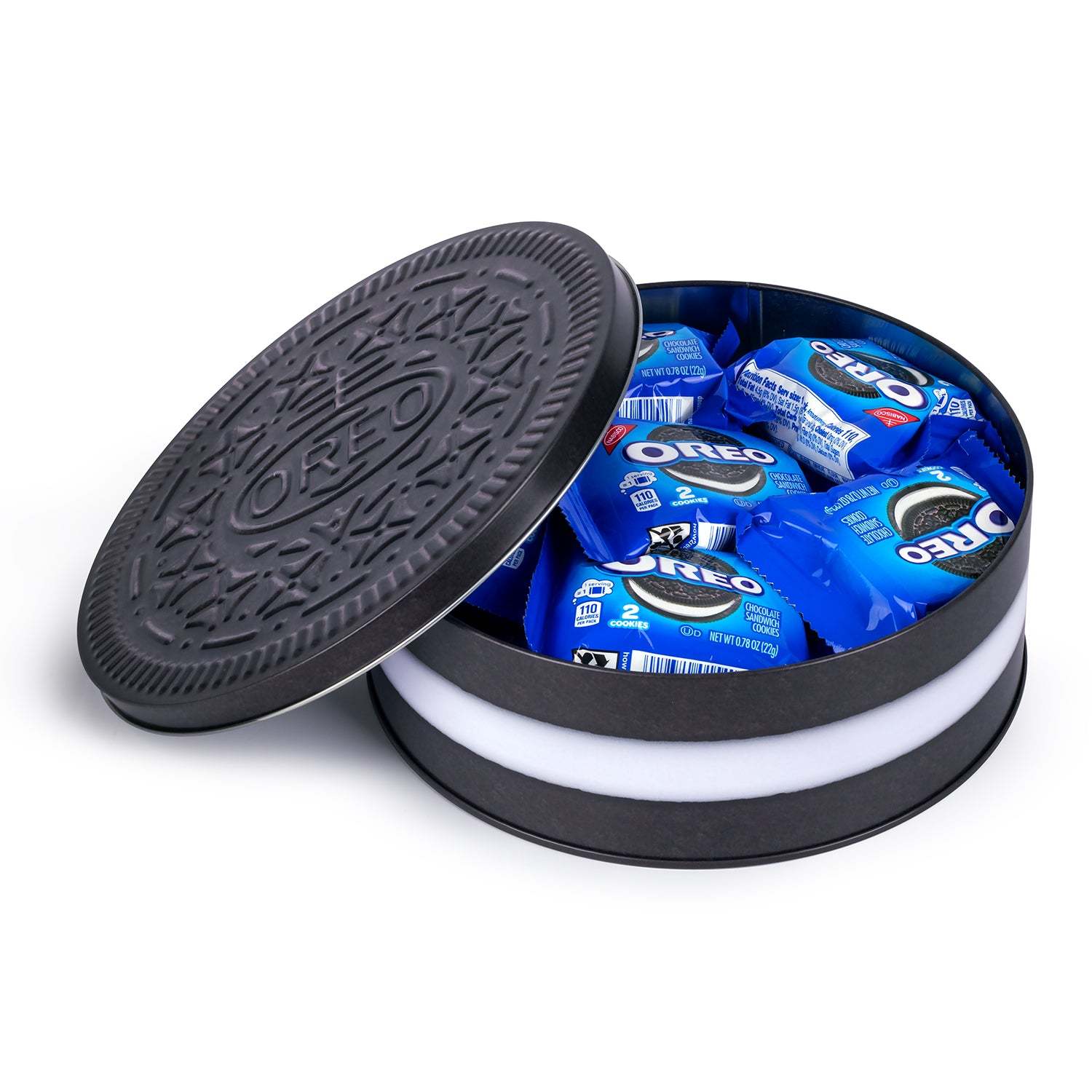 OREO Tin with 12 2-pack OREO Cookies