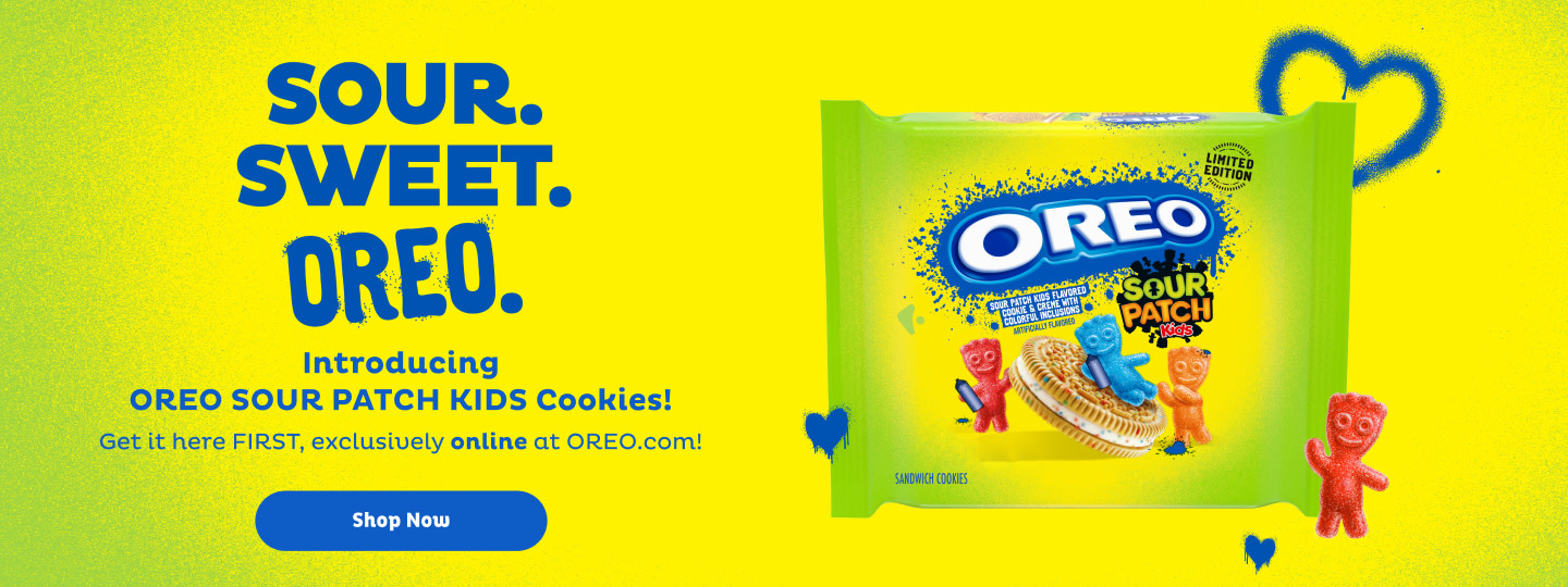 Introducing OREO Sour Patch Kids Cookies - Shop Now