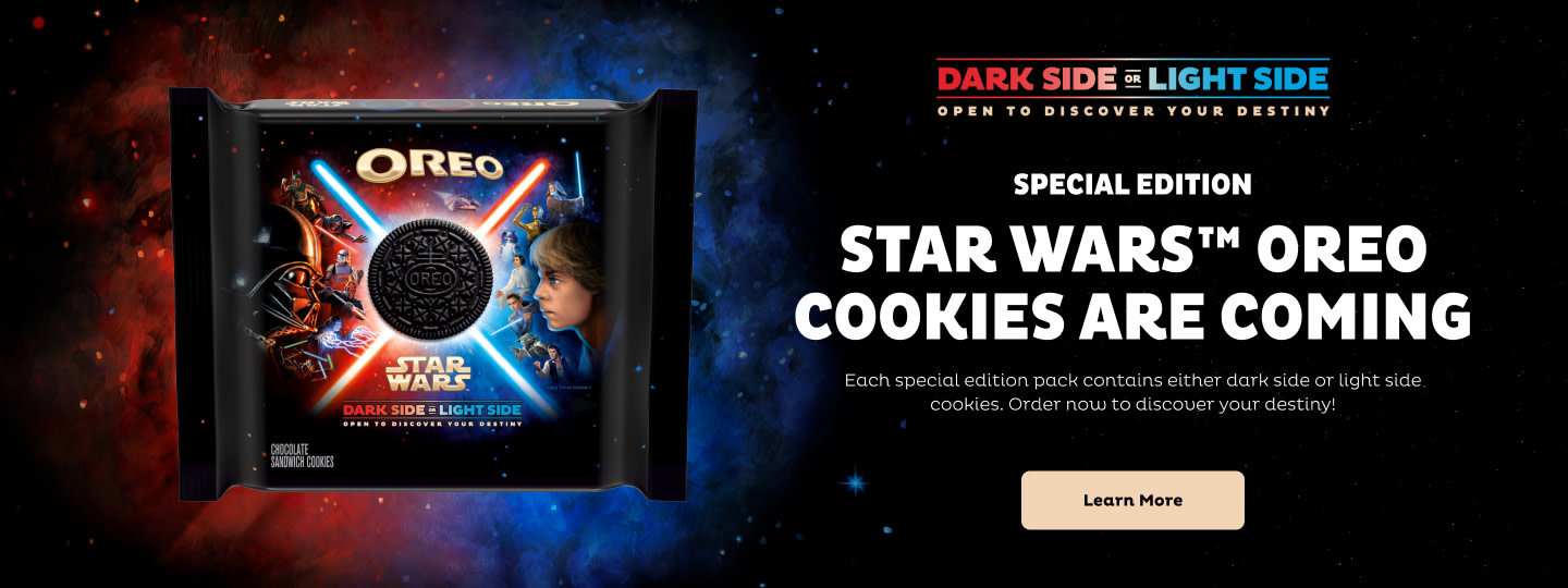 Star Wars OREO cookies are here