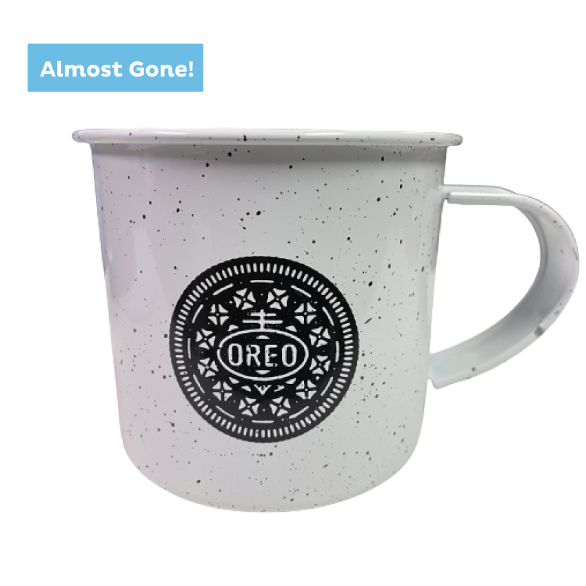 OREO White Campfire Mug, Almost Gone!