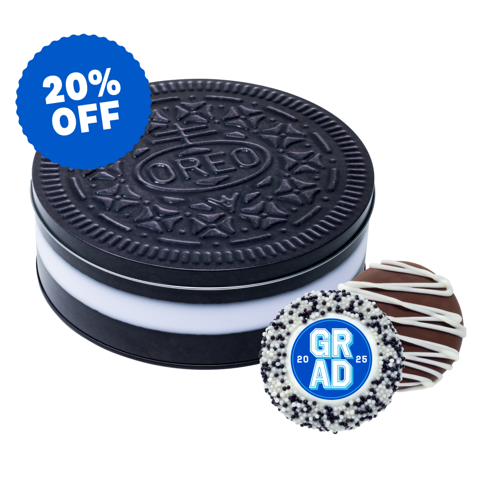 OREOiD Graduation - Cookie Tin - 20- Off