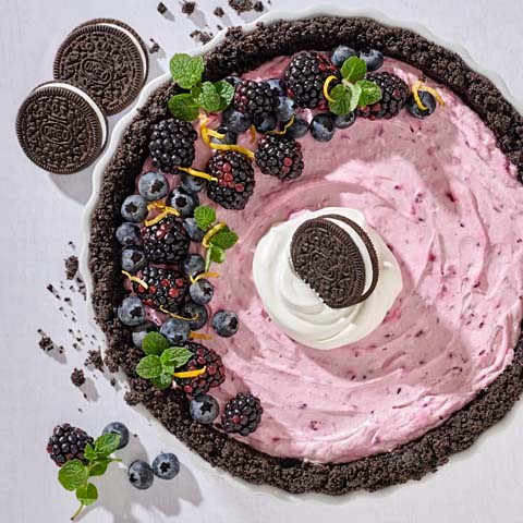 Gluten Free OREO Lemon-Berry Tart