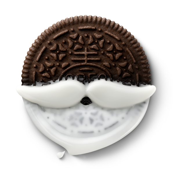 Oreo Santa Cookie