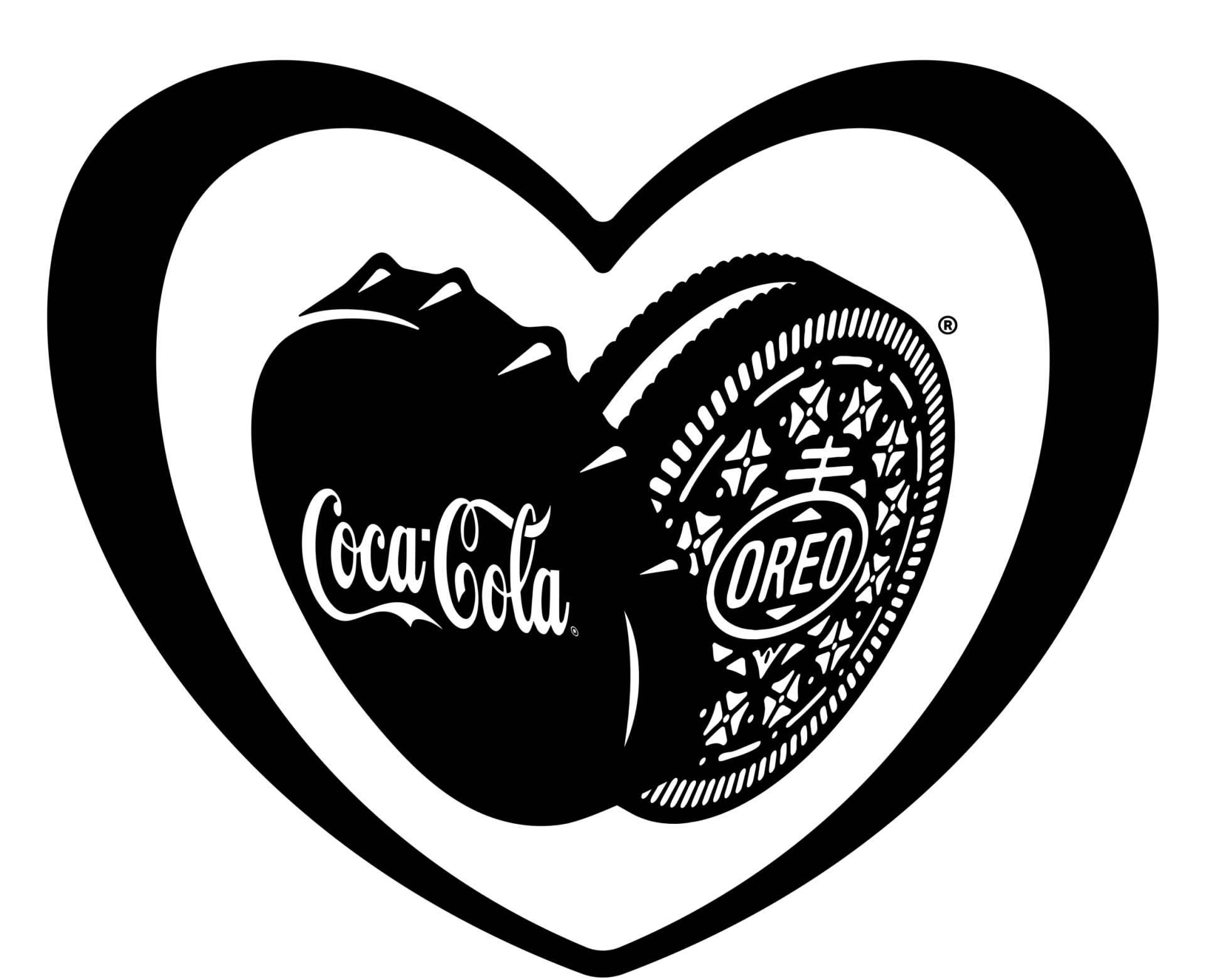 Heart OreoCocaCola