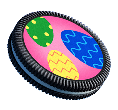OREOiD Easter Pink Blue and Green
